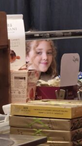 Isabella scelta per uno spot pubblicitario